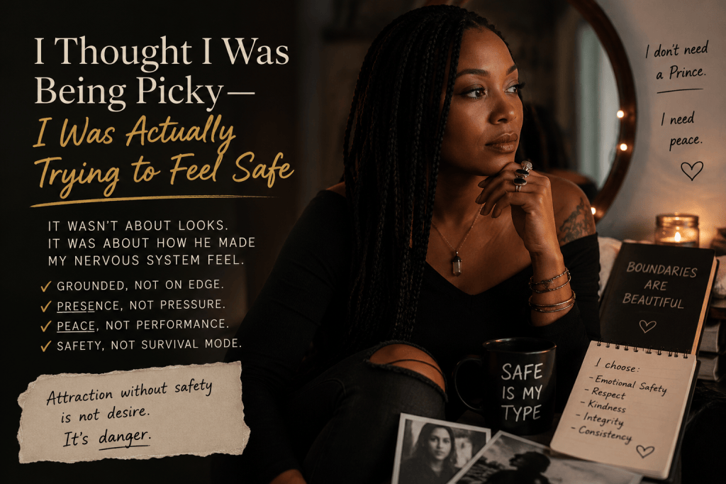 I Thought I Was Being Picky — I Was Actually Trying to Feel&nbsp;Safe