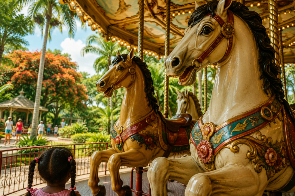 I Thought the Carousel Horses Could Bite